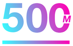 500M fiber logo